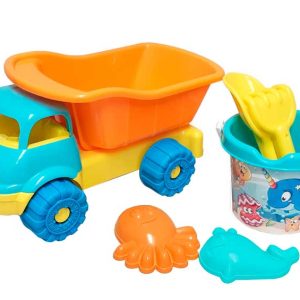 Camion volquete c/cubo y acc.playa