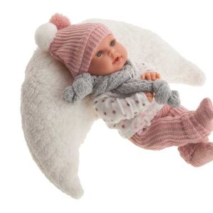 Muñeca kika cojin luna 27 cm.