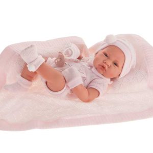 Muñeca recien nacida toquilla 42 cm