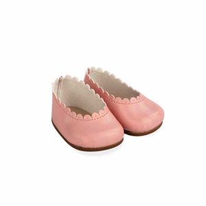 Set zapatos bailarinas rosa 45 cm.