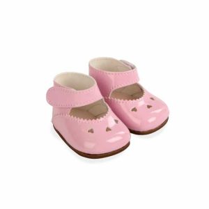 Set zapatos rosas muñeco 45 cm.