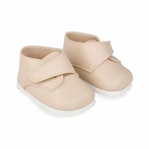 Set botas beige muñeco 45 cm.