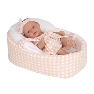 Muñeca elegance pillines rosa 26 cm