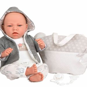 Muñeco dafne elegance gris 40 cm.