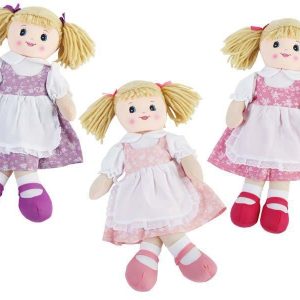 Muñeca trapo campera 50 cm. surtida