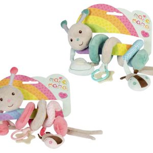 Espiral gusano peluche 20 cm.