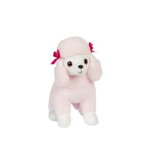 Peluche perrita marilyn rosa 30 cm.