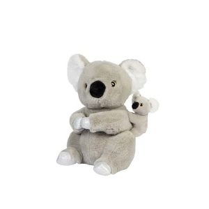 Peluche koala c/cria 34 cm.