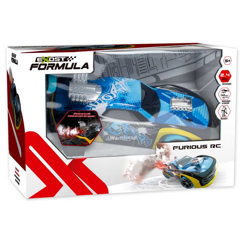 Coche furious r/c exost formula
