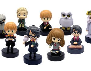 Set 2 figuras sello harry potter 5c