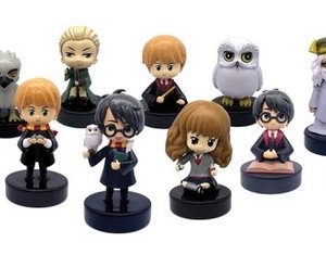 Set 5 figuras sello harry potter 5c