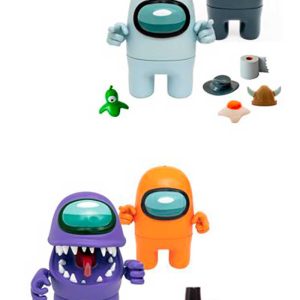 Among us pack 2 figuras de accion