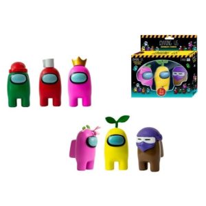 Pack 3 figuras among us