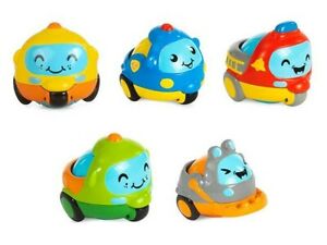 Set 3 coches city patrol turbo ball