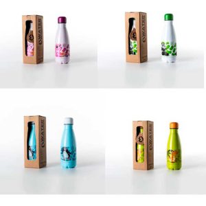 Botella termica 350ml. acero inoxid