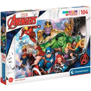 Puzzle 104 pzas. vengadores marvel