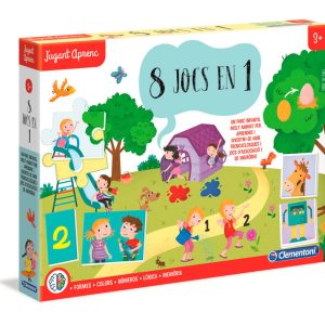 8 jocs en 1 jugant aprenc