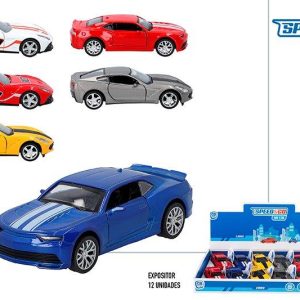 Coche metal speed & go retro 1:32