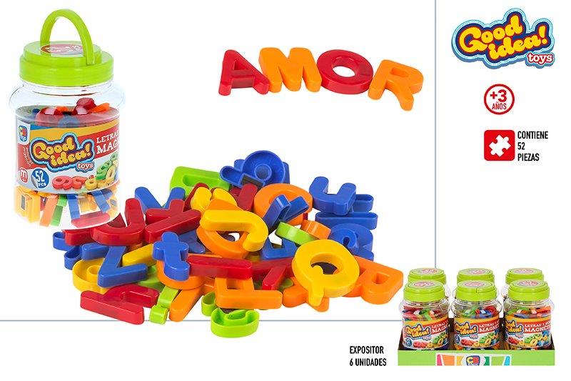 Letras y numeros magneticos 52 pzas