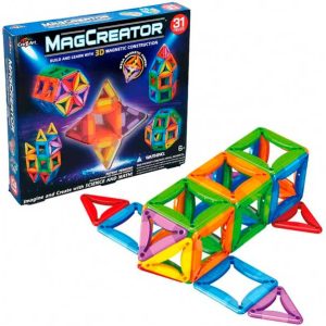 Magcreator 3d construccion 31 pzas.