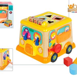 Autobus actividades madera woomax