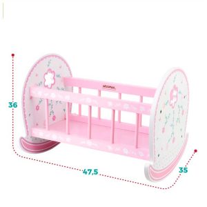 Cuna muñeca madera woomax