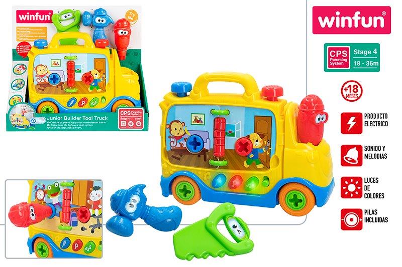 Camion construccion c/herramientas