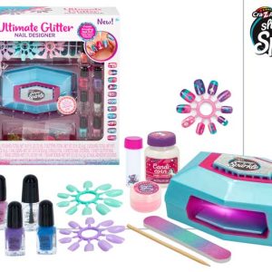 Estudio diseño de uñas brillantes