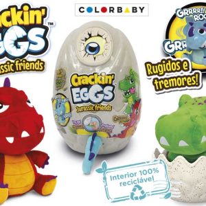 Peluche dinosaurio crackin’ eggs