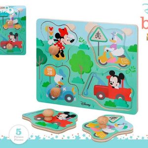 Puzzle madera figuras disney
