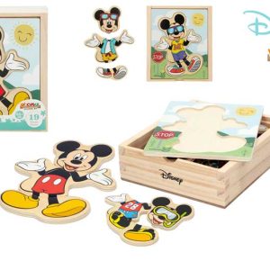 Juego puzzle mickey 19 pzas.