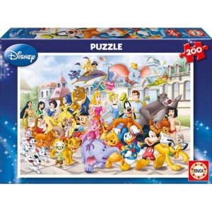 Puzzle 200 pzas. desfile disney