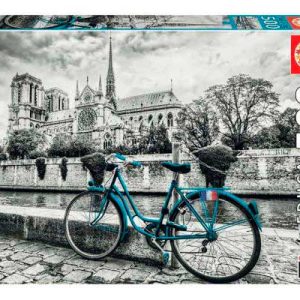 Puzzle 500 pzas. bici notre dame