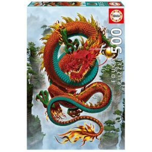 Puzzle 500 pzas.dragon buena fortun