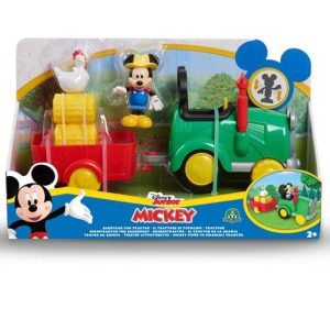 Tractor granja c/figura mickey