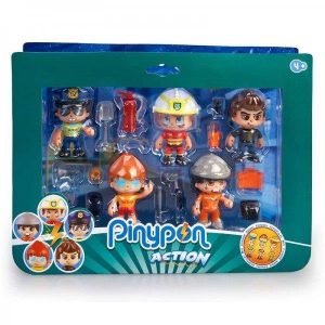 Pack 5 figuras pinypon action
