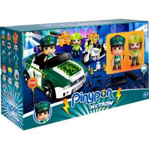 Coche y moto guardia civil pinypon