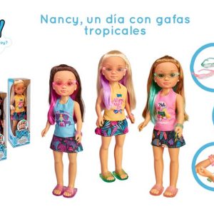 Nancy un dia con gafas tropicales