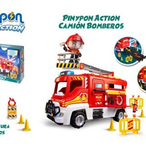 Camion de bomberos pinypon action