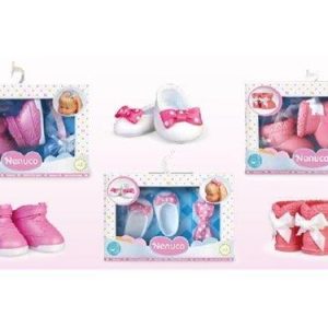 Set zapatos c/cinta pelo nenuco