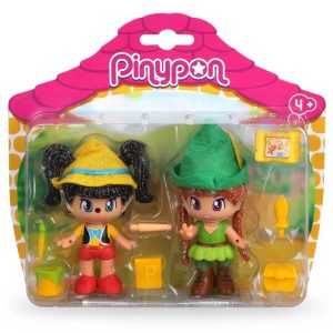 Pack 2 figuras cuentos pinypon