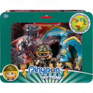 Pack 2 dinosaurios pinypon action