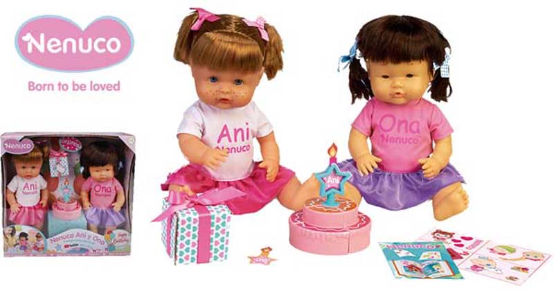 Nenucos ani y ona feliz cumpleaños