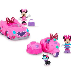Set vehiculo y figura minnie