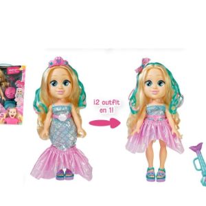 Muñeca love diana party/sirena 33cm