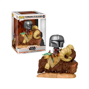 Funko Pop – The Mandalorian -Baby Yoda en Bantha – N° 416