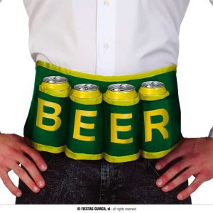 Cinturon porta cervezas