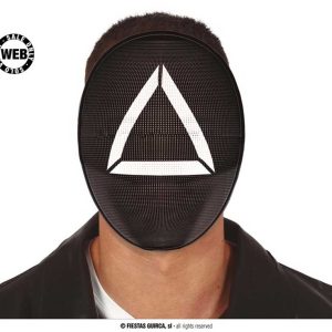 Mascara jugador triangulo adulto