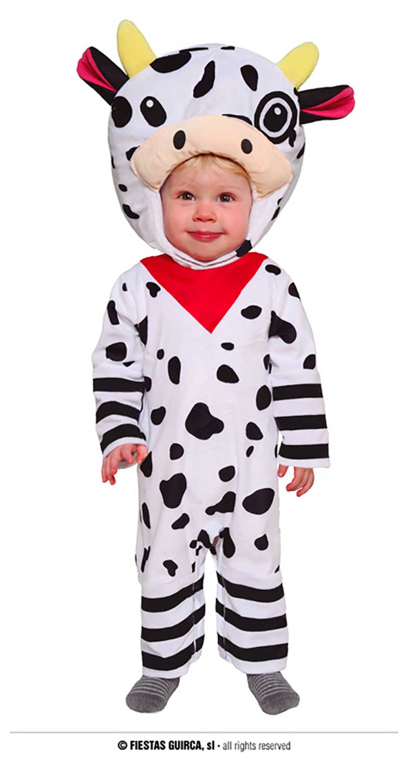 Disfraz vaquita bebe 18-24 meses