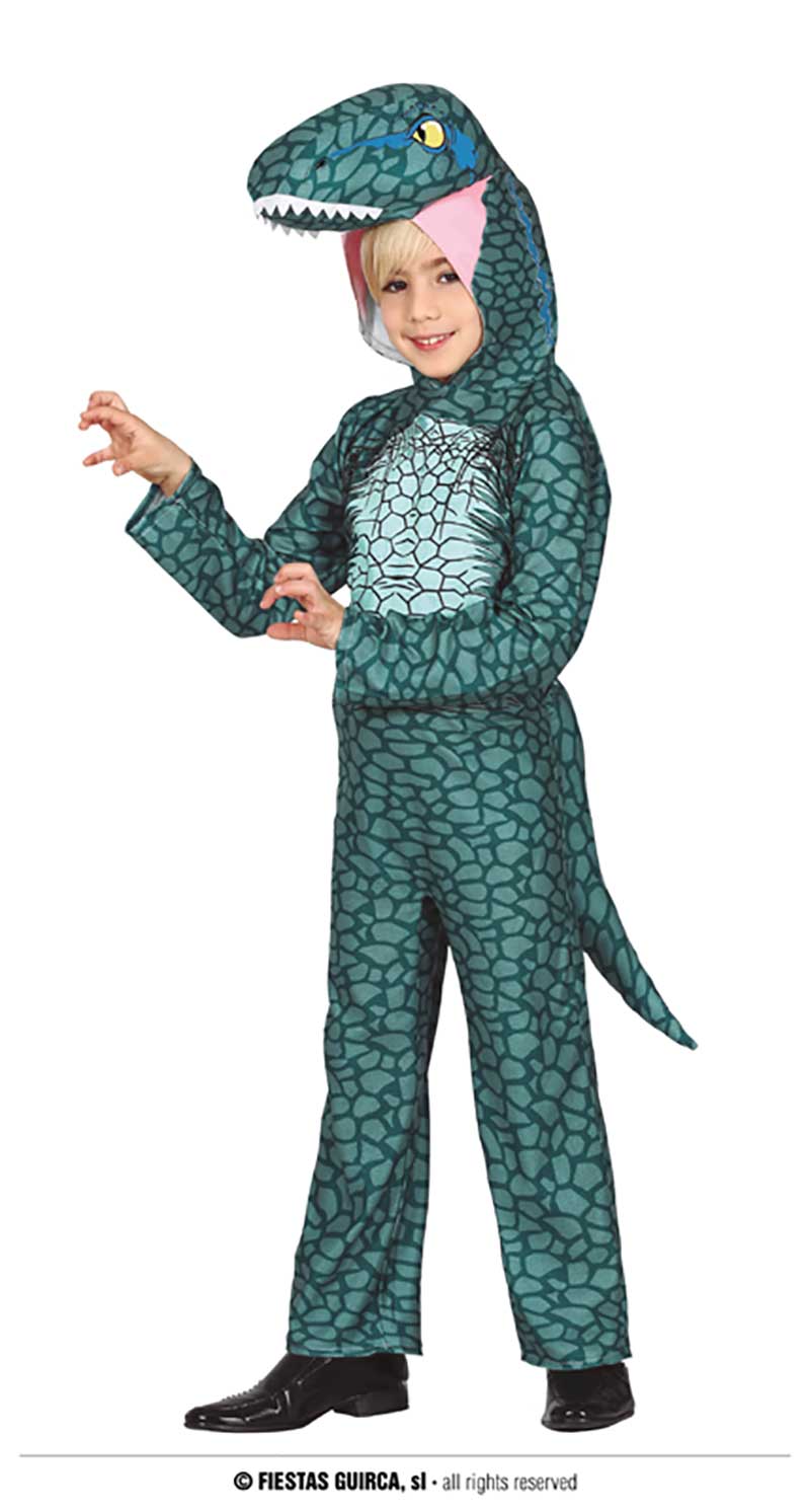 Disfraz raptor infantil 3-4 años